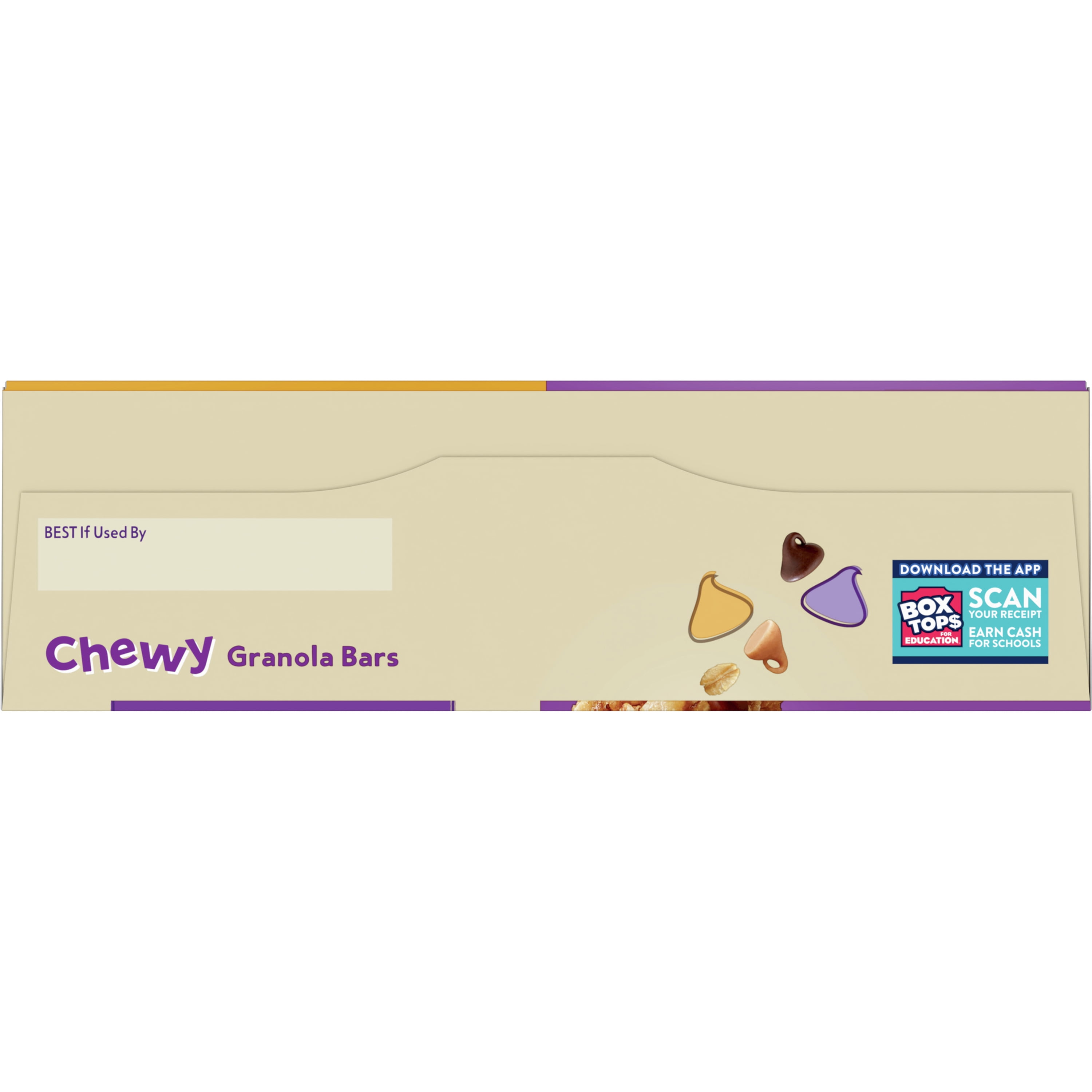 (2 pack) Annie's Organic Chewy Granola Bars, Peanut Butter Chocolate Chip, 12 ct