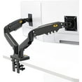 thumbnail image 1 of Dual Monitor Desk Mount Stand Full Motion Swivel Computer Monitor Arm for Two Screens 17-27 Inch with 4.4~19.8lbs Load Capacity for Each Display F160, 1 of 5