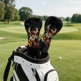 thumbnail image 5 of Yuyamidu Deer Golf Club Head Covers Driver Fairway Wood Hybrid Headcover USA Flag Golf Head Covers Waterproof PU Leather Golf Accessory for Golf Gifts, 5 of 8