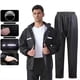 thumbnail image 3 of Conjunto de Chubasquero para Hombre MáScara Impermeable Chubasquero Trabajo Al Aire Libre Senderismo Ciclismo Pesca Chubasquero Chubasquero una Prueba de Tormentas, XXXL, 3 of 5