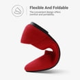 thumbnail image 3 of DREAM PAIRS Women's Pointed Toe Mary Jane Flats Comfortable Knit Slip-On Shoes Lightweight Flexible Foldable Walking Flats, 3 of 7