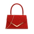 thumbnail image 5 of Hfnxid Women's Evening Bag Party Clutches Wedding Purses Cocktail Prom Handbags with Frosted Glittering, 5 of 7