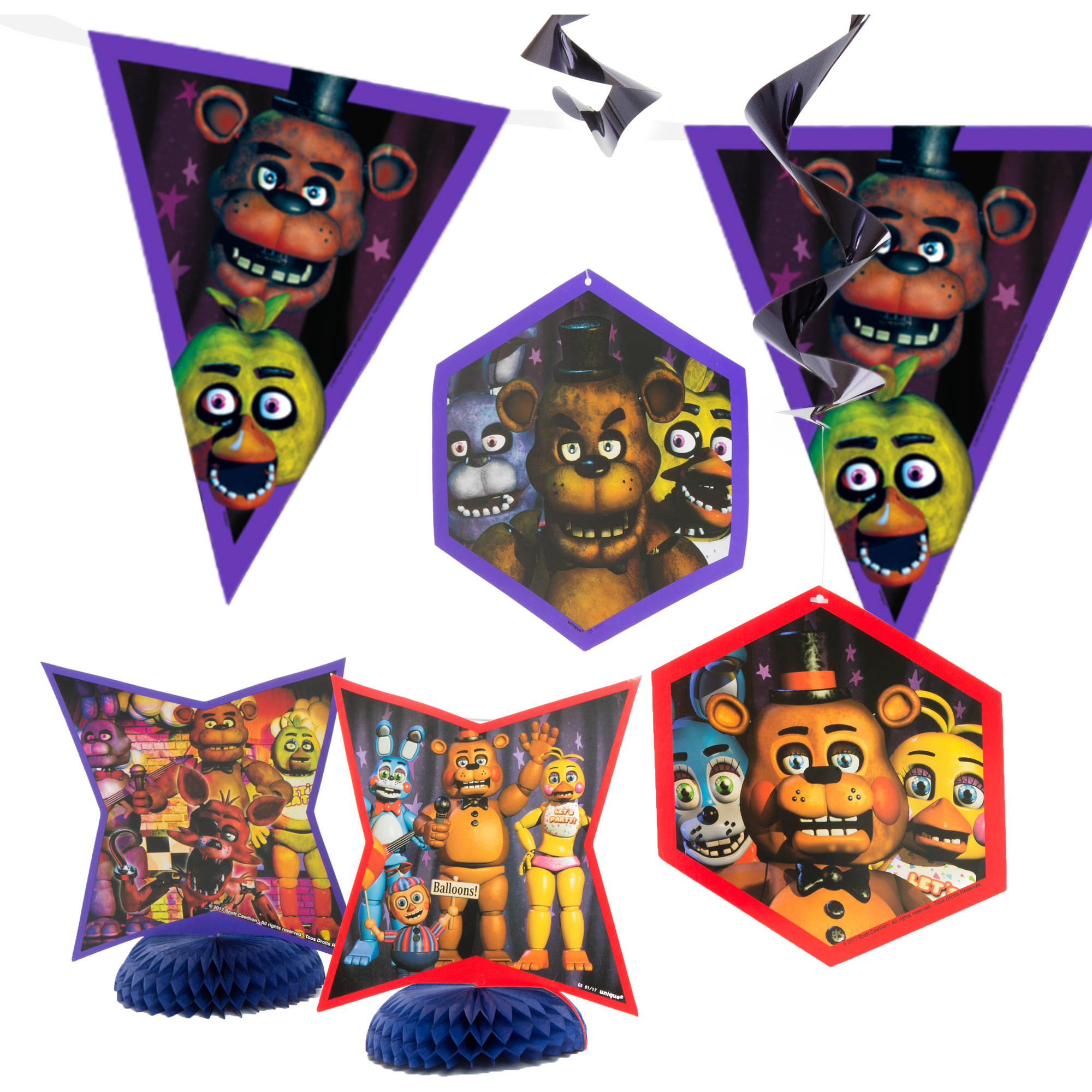 Five Nights at Freddy's Party Supplies in Five Nights at Freddy's 