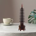 thumbnail image 2 of 3 Pcs Décoration de Chambre Wenchang Pagode Décorative Accessoire Photo Tour de Table Artisanat, 2 of 7