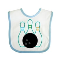Inktastic Bowling Team Bowler Boys or Girls Baby Bib