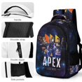thumbnail image 4 of Apex Legends Casual Rucksack Stylish Durable Backpack Spacious Laptop Bag for Travel, Work & College, 4 of 8