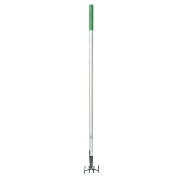Expert Gardener Fiberglass Long Handle 4-Tine Cultivator with Comfort End Grip, 1.9 lbs.