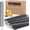 Black, variant on General 3000 Pcs 9" Plastic Straws Bulk 0.2" Diameter Disposable Drinking Straws Individually Wrapped for Milk Juice Coffee Kitchen Bar Restaurant Party Drinks (Black)