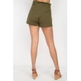 thumbnail image 5 of Button Tab High Rise Paperbag Shorts, 5 of 25