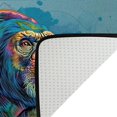 thumbnail image 4 of Monkey Rug & Home Decor-Cool Gorilla Black Area Rugs-Animal Monkey Rug Carpet Durable & Non-Slip Modern Rugs for Living Room Bedroom Man Cave Decorative-X88AP, 4 of 7