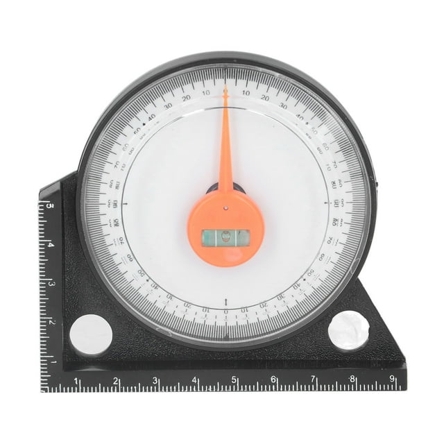 Angle Finder, Premium Plastic Sturdy Durable Time Saving High Accuracy Angle Gauge 0 To 360 Degrees For Carpentry For Woodworking For Metalworking