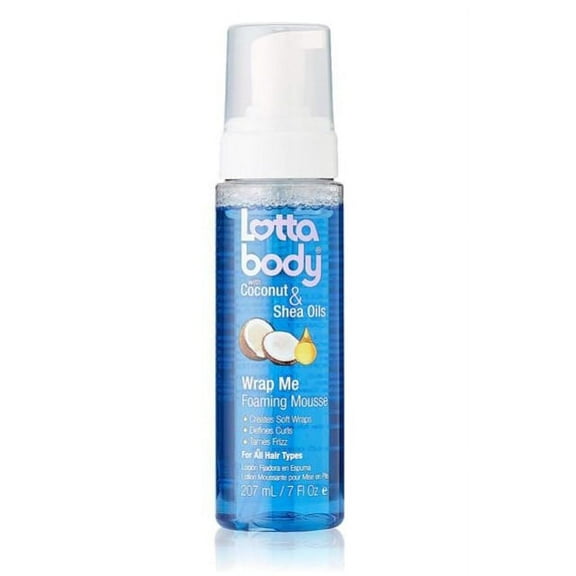 Lottabody Wrap Me Foaming Mousse with Coconut & Shea Oil 7 Oz * BEAUTY TALK LA *