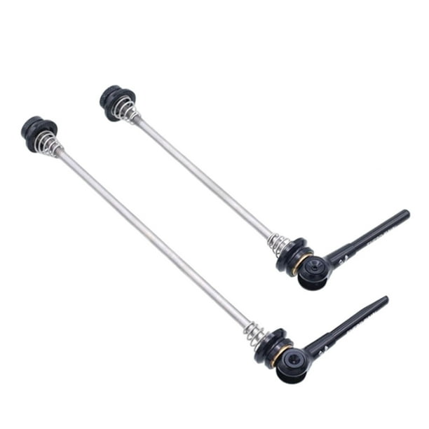 Scienceny EVERD, 1 par de palancas de liberación rápida para bicicleta, aleación de aluminio, bicicletas de montaña, eje delantero y trasero, pincho, Herramientas y ferretería Negro Scienceny TO009091-02