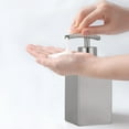 thumbnail image 2 of ZYLER- Stainless Steel Hand Bottle Soap Dispenser Liquid For Bathroom, 2 of 6