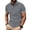 Dark Gray, variant on Mens Polo Shirts Short Sleeve Color Block Henley Tees Summer Causal Athletic Golf T Shirts, 2XL