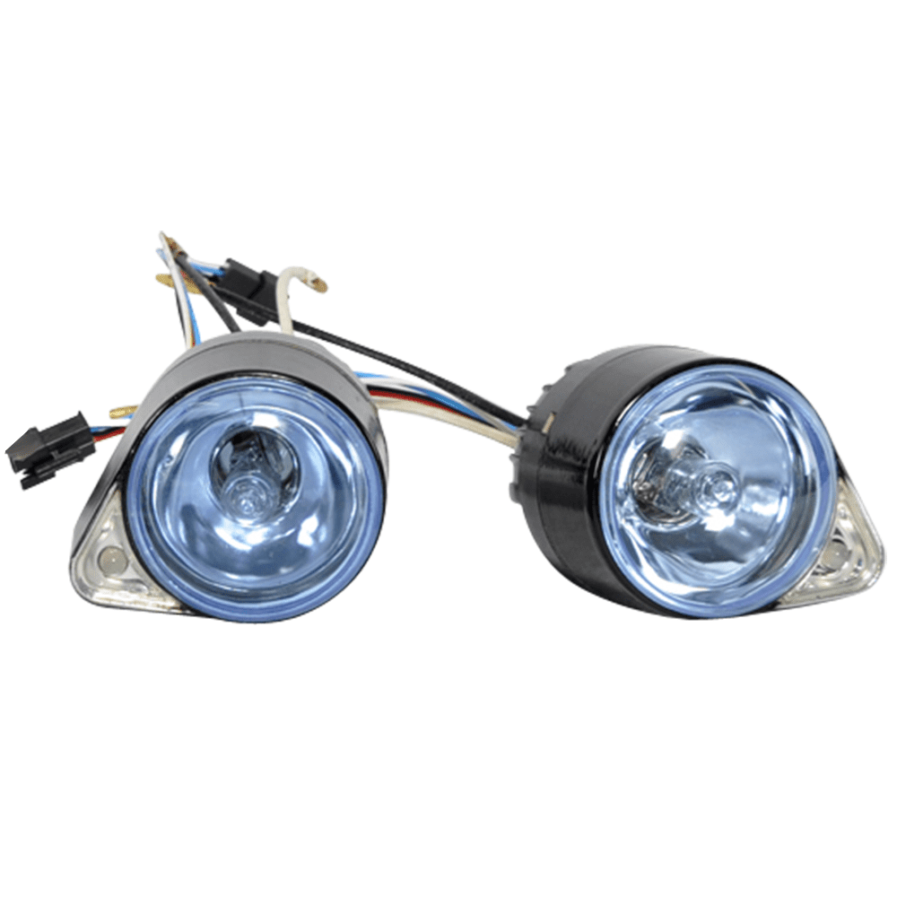 Ikon Motorsports Compatible with Universal Fog Lights Lamps W/ Seven