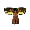 thumbnail image 5 of Whimsical Wood-Cut Look Hand-Carved Moose Eyeglasses Holder Stand, 5 of 7