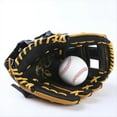 thumbnail image 2 of Guantes de Béisbol Profesionales Guantes de Béisbol de para Adultos Jóvenes Guantes de Receptor de Entrenamiento de Softbol 11,5 Pulgadas, 2 of 6
