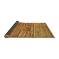 thumbnail image 2 of Ahgly Company Indoor Round Abstract Brown Modern Area Rugs, 4' Round, 2 of 4