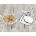 thumbnail image 3 of Letter X Musical Instrument Alphabet Compact Mirror, 3 of 4
