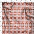 thumbnail image 3 of Soimoi Pink Rayon Fabric Crabs Ocean Print Fabric by the Yard 56 Inch Wide, 3 of 6