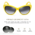 thumbnail image 2 of Giselle Cat Eye Rhinestone Kids Retro Sunglasses for Teens Girls Children Age 6-14 Trendy Glasses, 2 of 7