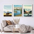 thumbnail image 2 of 6 Packs Paint by Number for Adults Beginners, National Park Painting by Number Kits on Canvas Without Frame,Lanscape Craft Arts for Home Wall Decor, 2 of 8