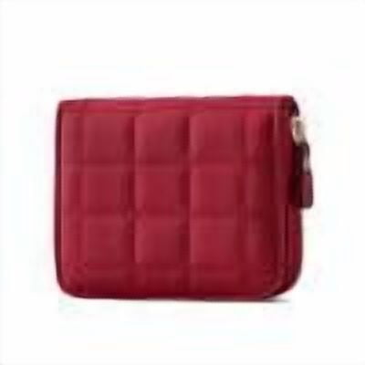 Yucurem Fashion Women Wallet Short Coin Purse Mini Coin Card Money Holder (Red)