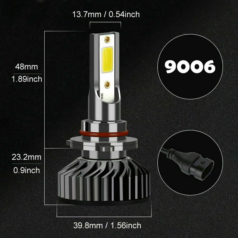 LED Headlights  Super Bright LED 9006 (HB4) Conversion Kit – SYCGIFTS