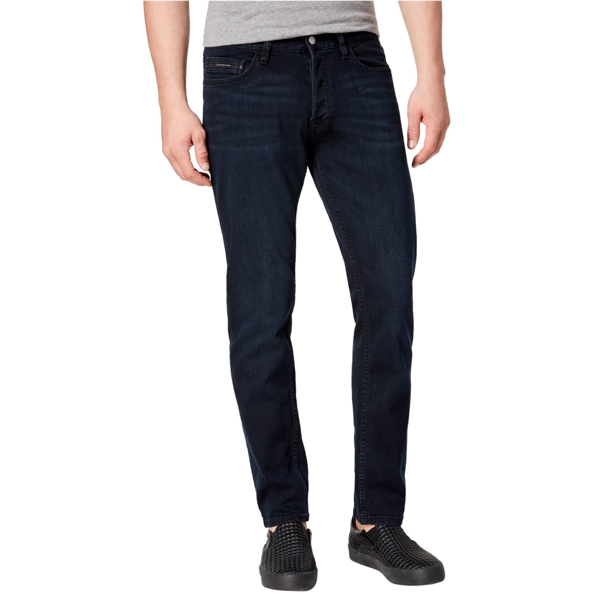 calvin klein straight tapered jeans