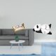 thumbnail image 2 of Sofá De Madera En Miniatura Para Casa De Muñecas, Ideal Para Crear Una Escena De La Vida Cotidiana. Incluye Reloj De Pared Con Forma De Panda. Decoración Moderna Y Adorable Para El Hogar,, 2 of 8