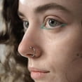 thumbnail image 2 of 23PCS Nose Rings Piercings Jewelry Nose Rings Hoops L Shape Nose Studs Screw, 2 of 3