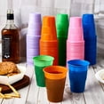 thumbnail image 3 of Lilymicky 500 Pack 9 oz Plastic Cups, Disposable Party Drinking Cups in Assorted Colors, 5 Colors, Perfect for Picnics, Celebrations and Christmas Day, 3 of 4