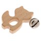 thumbnail image 1 of 2xWood Baby Handbell Sonajero Agarrar Juguete Regalos Lowrie tal como se describe Yuyangstore Juguete sonajero de mano, 1 of 8