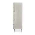 thumbnail image 4 of Michael Amini Eclipse 6-Drawer Wood & Marble Chest in Moonlight Gray, 4 of 11