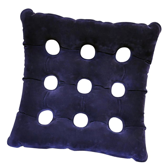 Cojín inflable Alfombrilla anti-escaras de Cojín para silla de ruedas Azul Sunnimix Cojín de asiento inflable de aire
