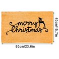 thumbnail image 4 of npkgvia Clearance!Christmas Decorations,Mat,Home Decor,Christmas Machine Washable Durable Non-Slip Outdoor Floor Mats,Multi-color, 4 of 5
