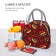thumbnail image 5 of Balery Hot Chili Bolsa de Almuerzo para Mujeres, Caja de Almuerzo, Bolsa de Almuerzo Pequeña Impermeable, Tote de Almuerzo Reutilizable con Gran Capacidad, 5 of 6
