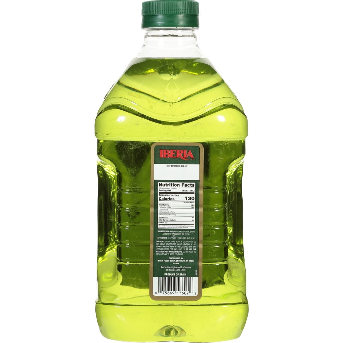 Iberia Premium Blend Sunflower Oil & Extra Virgin Olive Oil 68 fl oz