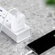 thumbnail image 3 of (Adaptador+Cable)vissko Quick Charge QC 3.0 AFC PE Super Fast, 3 of 8