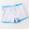 thumbnail image 4 of 3-10T Boys Swim Trunks Kids Boardshorts 3D Shark Print Swimwear Quick Dry Beach Shorts UPF 50+, 4 of 5