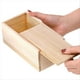 thumbnail image 4 of Paquete 4 Cajas Almacenamiento Madera Sin Terminar con Tapa Deslizante,Estuche para Recuerdos Vintage,Contenedor para Tarjetas,Caja de Regalo Pequeña para Pasatiempos Artísticos, 4 of 5