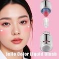 thumbnail image 5 of Liquid Blush Highlight 3 In 1 For Women Matte Makeup Blusher Cream With Sponge Head Color Liquid Blush 5ml, 5 of 7