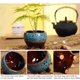 thumbnail image 2 of Matsuzay Maceta decorativa de cerámica redonda para Hotel, hierbas, bonsái, maceta suculenta, maceta para dormitorio, decoración de mesa, regalo de Jardín y Patio Azul Matsuzay HA069721-02, 2 of 6