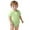 Green, variant on Baby Bodysuit Casual Outfit Basic Solid Color Short Sleeve Romper Beach School Party Toddler,0-3 Months