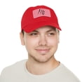 thumbnail image 5 of Effete Feline Claw Marks Scratch Dad Hat with Leather Patch (Rectangle), 5 of 7