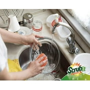 12 Pack Copper Coated Scourers by SCRUBIT - Scrubber Pad Used for Dishes, Pots, Pans, and Ovens. Easy scouring for Tough Kitchen Cleaning.
