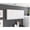 White, variant on Particle Board and Melamine, Four Doors | Good for Kitchen Organization, Easy to Assemble