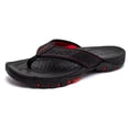 thumbnail image 4 of HOBIBEAR Mens Thong Sandals Arch Support Indoor and Outdoor Beach Flip Flop, 4 of 9