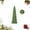 Colorful, variant on Retro Hand-Painted Tabletop Christmas Trees with Timer,8/10/12 Inch Ceramic Christmas Trees That Light Up with Multicolored and Warm White LED Glowing Lights for Home,Fireplace,Festive Ornament